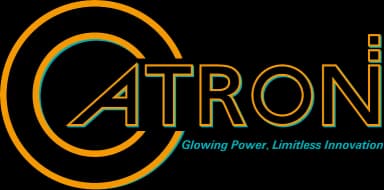 ATRON Logo - Glowing Power, Limitless Innovation