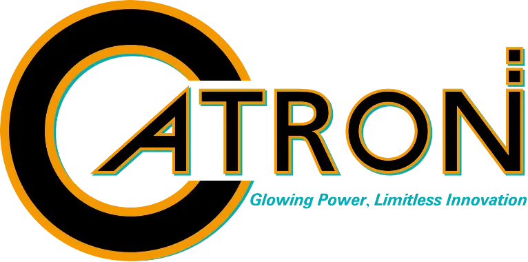 ATRON Logo - Glowing Power, Limitless Innovation